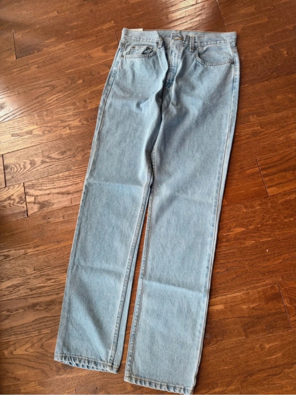 George Light Blue Men's Straight-Leg Jeans